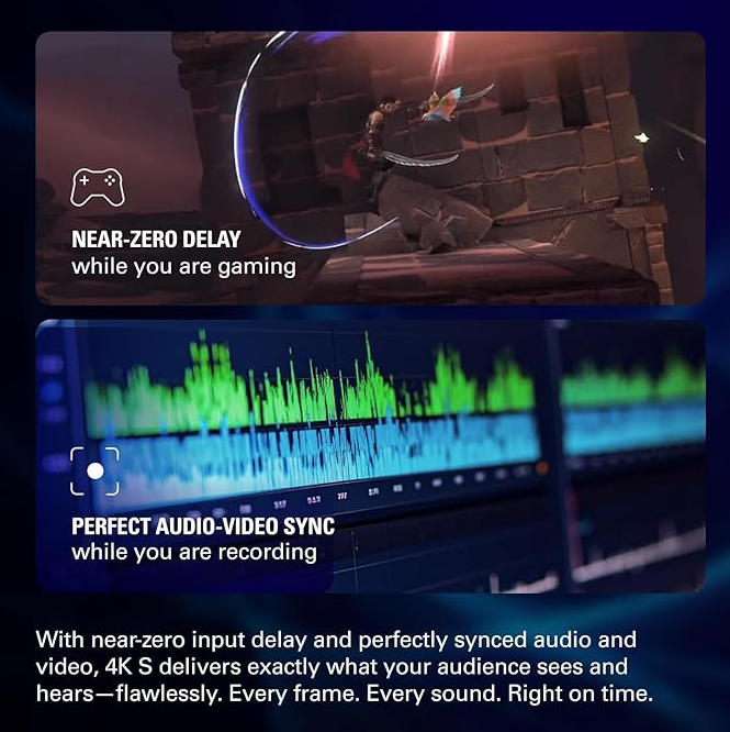 Elgato 4K S – Vue 3 | Fluxlab