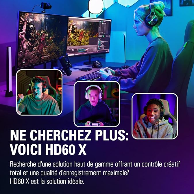 Elgato HD60 X – Vue 3 | Fluxlab