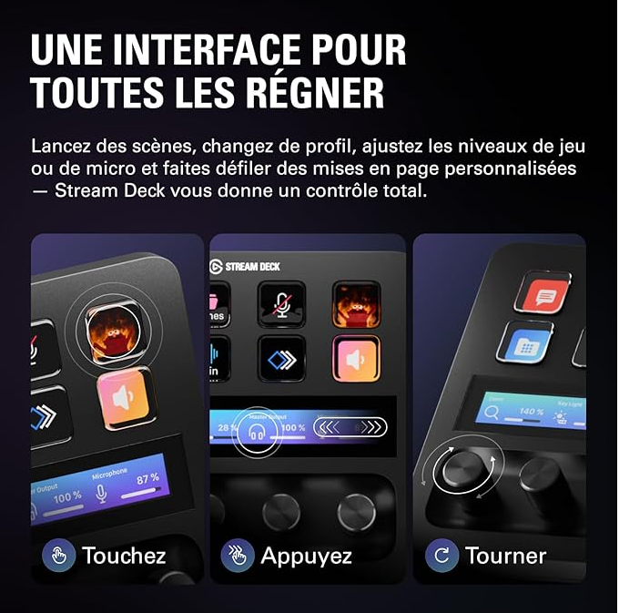 Elgato Stream Deck + – Vue 4 | Fluxlab
