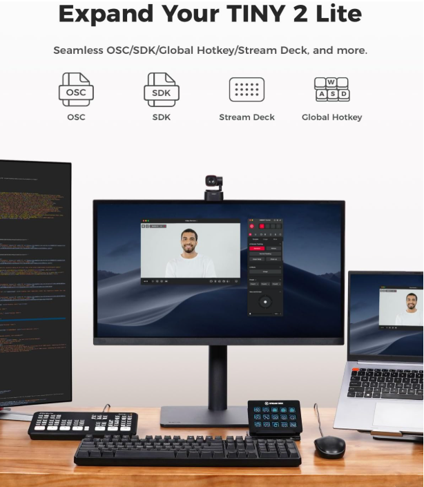 Obsbot Tiny 2 – Vue 5 | Fluxlab