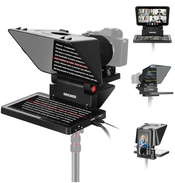 NEEWER 2 Teleprompter  Padcaster – Avis et prix | Fluxlab