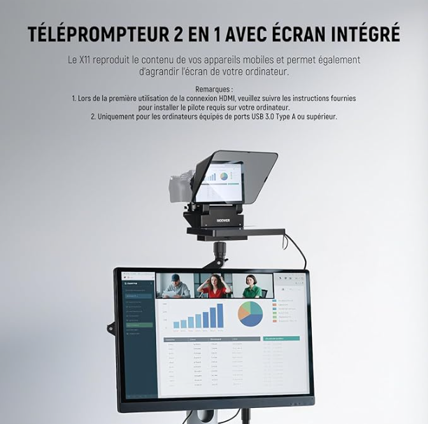 NEEWER 2 Teleprompter  – Vue 3 | Fluxlab