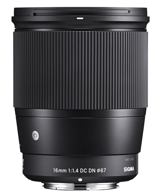 Sigma Objectif 16 mm F1, 4 DC DN  Sigma – Avis et prix | Fluxlab