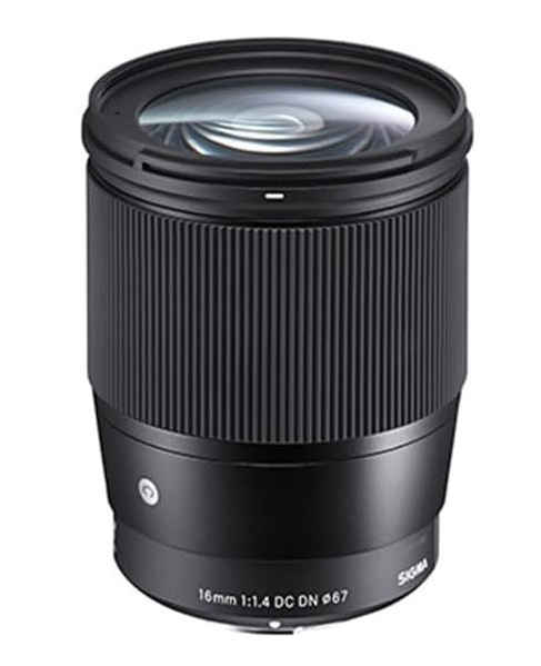 Sigma Objectif 16 mm F1, 4 DC DN  – Vue 3 | Fluxlab