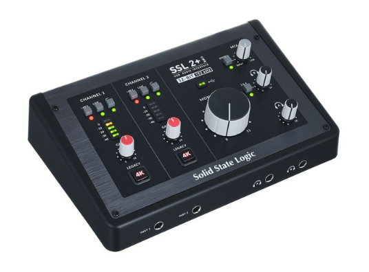 Solid State Logic 2+ MKII – Vue 3 | Fluxlab