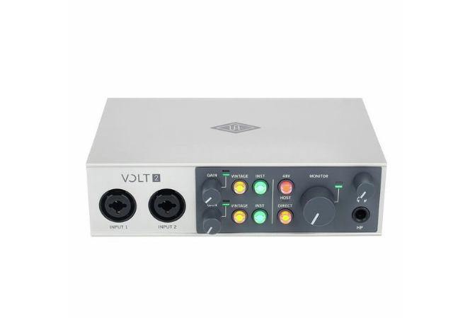 Universal Audio Volt 2  – Vue 2 | Fluxlab