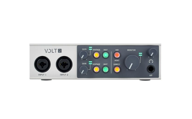 Universal Audio Volt 2  – Vue 5 | Fluxlab